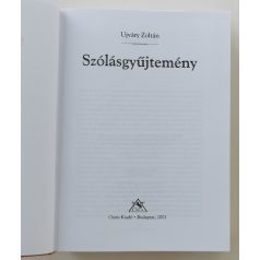 Ujváry Zoltán: Szólásgyűjtemény 
