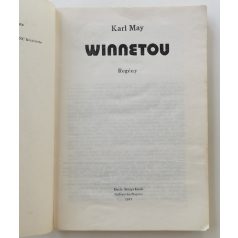 Karl May: Winnetou (Ritka kiadásváltozat!)