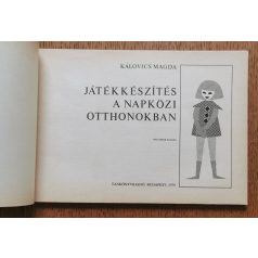 Kálovics Magda: Játékkészítés a napközi otthonokban 