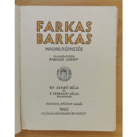 Faragó József: Farkas-barkas
