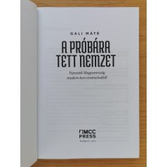 Gali Máté: A próbára tett nemzet