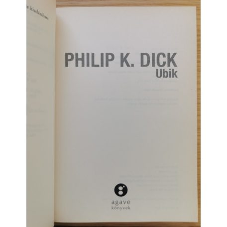 Philip K. Dick: Ubik