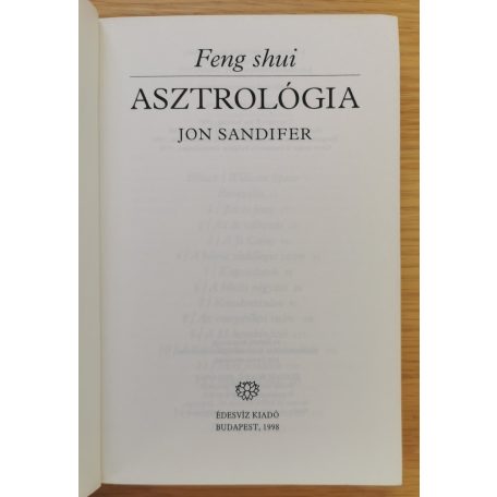Jon Sandifer: Feng shui asztrológia