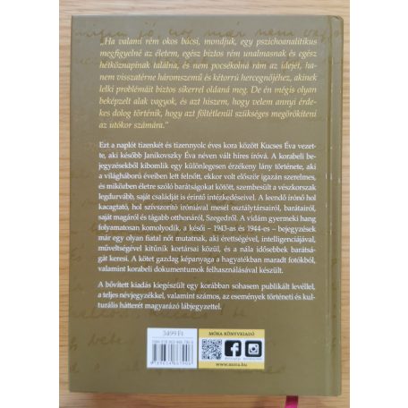 Janikovszky Éva: Naplóm 1938-1944