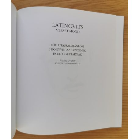Latinovits Zoltán: Latinovits verset mond  - CD-vel