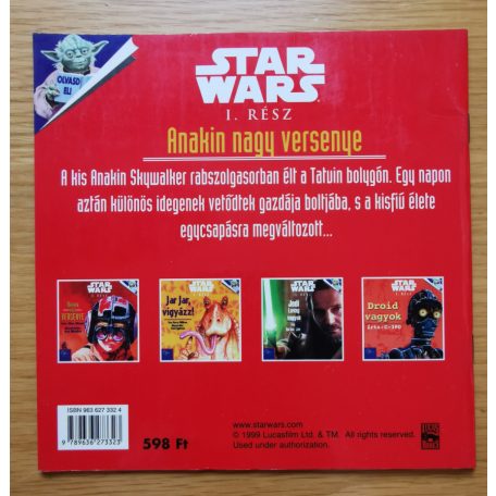 Alice Alfonsi: Anakin nagy versenye (Star Wars I. rész)