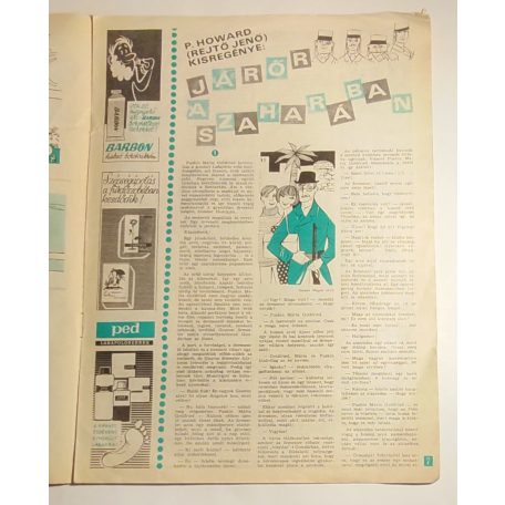 Rejtő Jenő (P. Howard): Járőr a Szaharában Napos Oldal