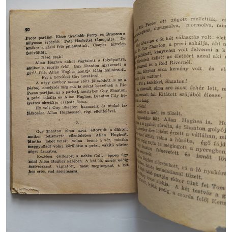 E. B. Benfors: A texasi sakál Kalandos Tarka Regény