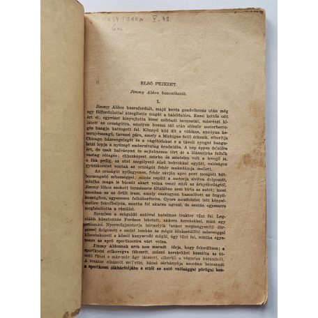 G. Wilcox: Jimmy Lyukat üt a világba Tarka Regénytár V/49. szám