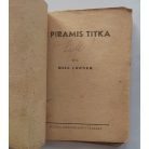 Bill Corner: A piramis titka (10 filléres ponyvák)
