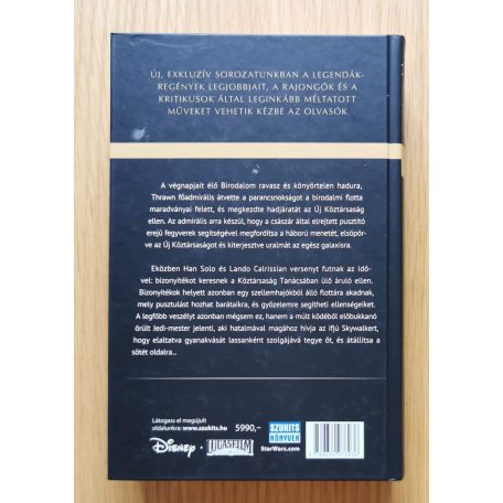 Timothy Zahn: Star Wars: Thrawn-trilógia I-III. - A birodalom örökösei, Sötét erők ébredése, Az utolsó parancs