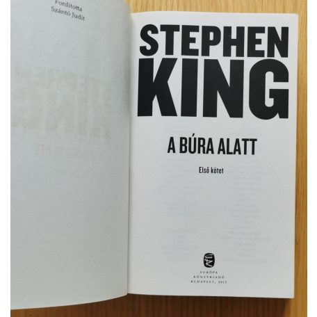 Stephen King: A búra alatt I-II.