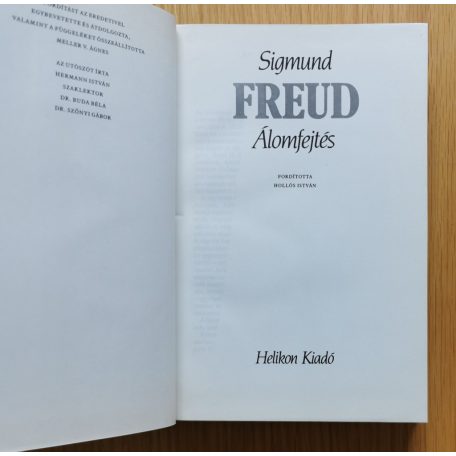 Sigmund Freud: Álomfejtés