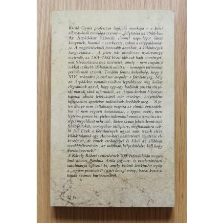 Kristó Gyula: Az Anjou-kor háborúi