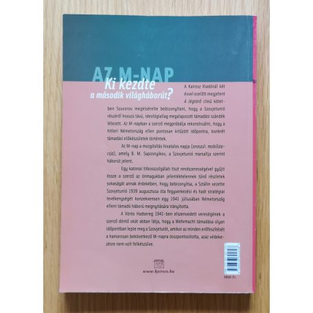 Viktor Szuvorov: Az M-nap - Ki kezdte a második világháborút?