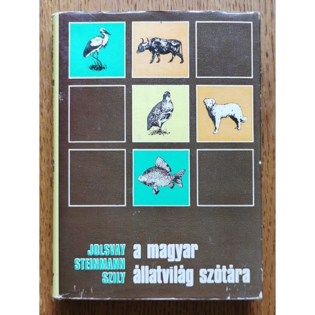 Jolsvay -Steinmann -Szily: A magyar állatvilág szótára