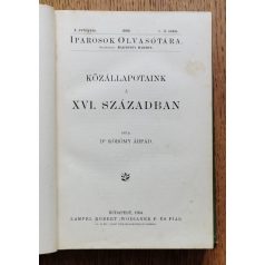   Mártonfy Márton (szerk.): Iparosok olvasótára X. évfolyam I-X. füzet