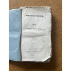 Báró Wesselényi Miklós: Balitéletekről (1833, első kiadás!)