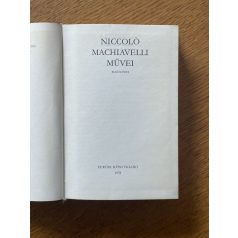 Niccolò Machiavelli művei I-II.