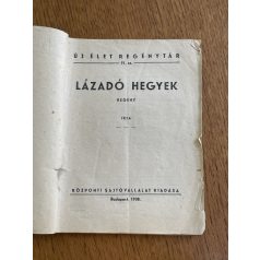 Lázadó hegyek (Új Élet Regénytár 91.)