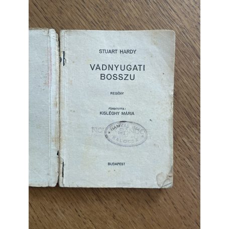 Stuart Hardy: Vadnyugati bosszú (PHK 516.)