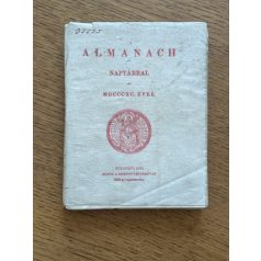 Almanach naptárral 1890