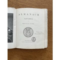 Almanach naptárral 1890