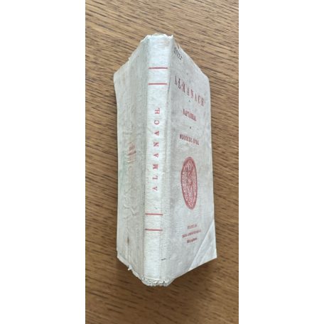 Almanach naptárral 1890