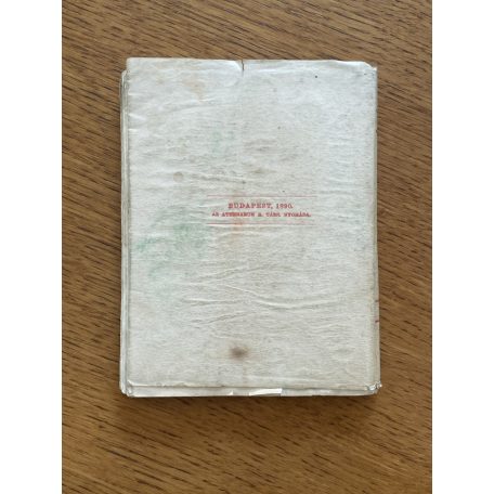 Almanach naptárral 1890
