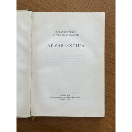 Lányi György – Wiesinger Márton: Akvarisztika