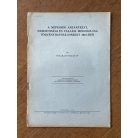 Fogarasi Zoltán, Dr.: A népesség anyanyelvi, nemzetiségi és vallási megoszlása törvényhatóságonkint 1941-ben