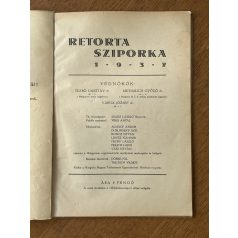 Retorta sziporka 1937