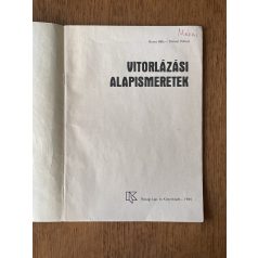 Boros Béla - Dömel Vilmos: Vitorlázási alapismeretek