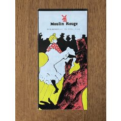   Gálfi János: Moulin Rouge / Moulin vizió műsorfüzet (Aláírt)