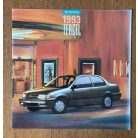 1993 Toyota Tercel angol nyelvű katalógus