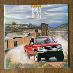 1993 Toyota Trucks angol nyelvű katalógus