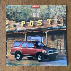 1993 Toyota 4Runner angol nyelvű katalógus