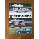 Toyota Crown angol nyelvű színes reklámnyomtatvány