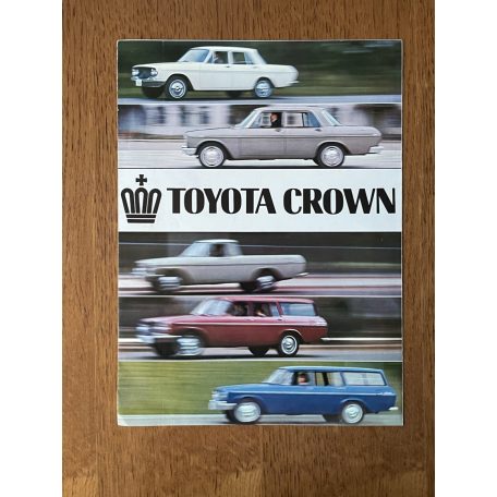 Toyota Crown angol nyelvű színes reklámnyomtatvány