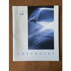 1993 Chevrolet angol nyelvű katalógus