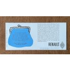 Renault 4 CV francia nyelvű színes reklámnyomtatvány