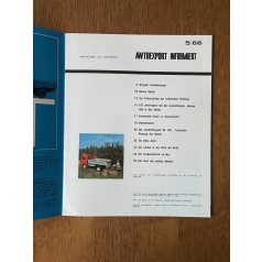 Awtoexport informiert 5/66 német nyelvű katalógus