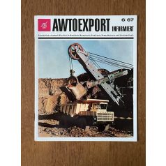 Awtoexport informiert 6/67 német nyelvű katalógus