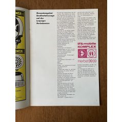 Deutscher Export IFA mobil-report német nyelvű katalógus