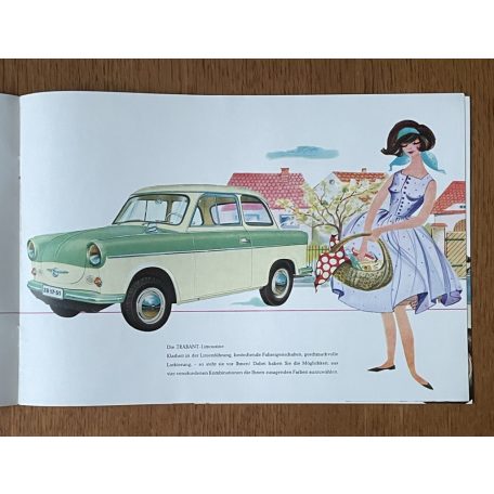 Trabant német nyelvű katalógus