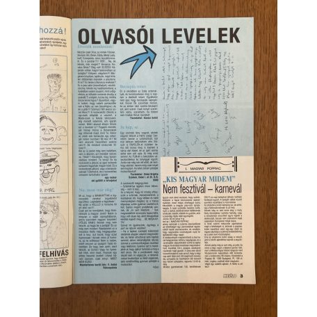 Helllo magazin III. évf. 6. sz. 1992. június 