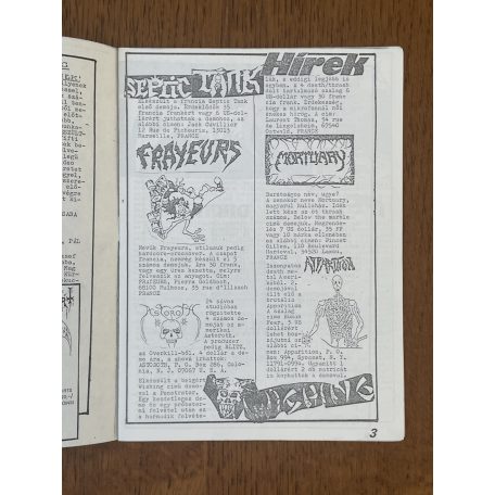 Feszültség 2. trash, death, grind & hardcore fanzine