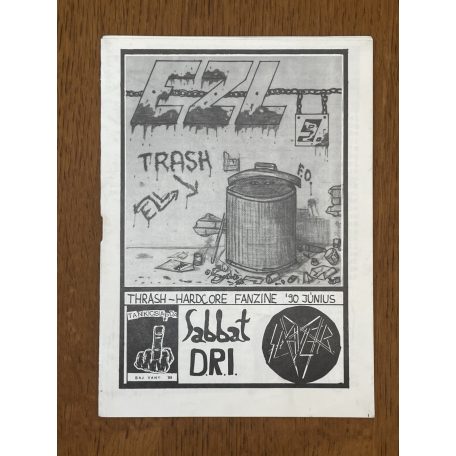 118/EZL 9. trash-hardcore fanzine 1990. június