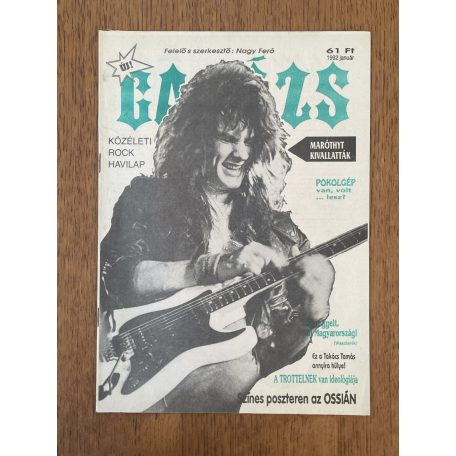 Új Garázs magazin 1992. január