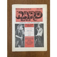   Hard Life heavy metal havilap I. évf. 3. sz. 1990. szeptember